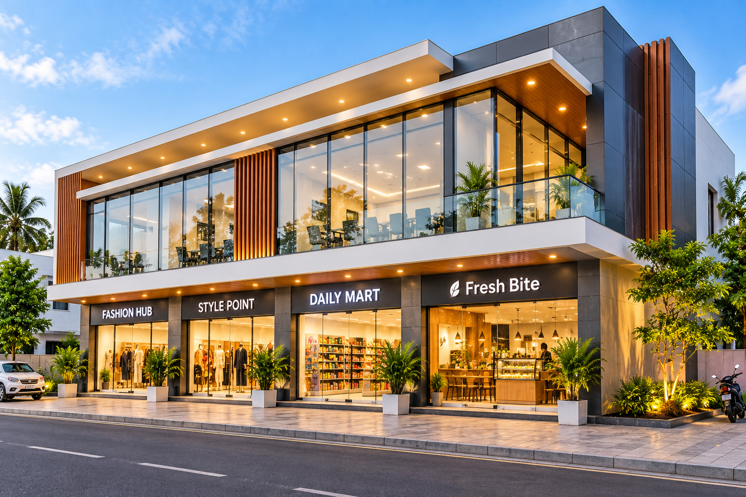 Commercial buildings